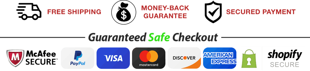 Synaptigen  – Secure Payment Options – McAfee Secure, PayPal Verified, TRUSTe Certified Privacy, No Subscriptions, No Hidden Fees.